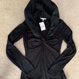 Elegant Black Long-Sleeved Top